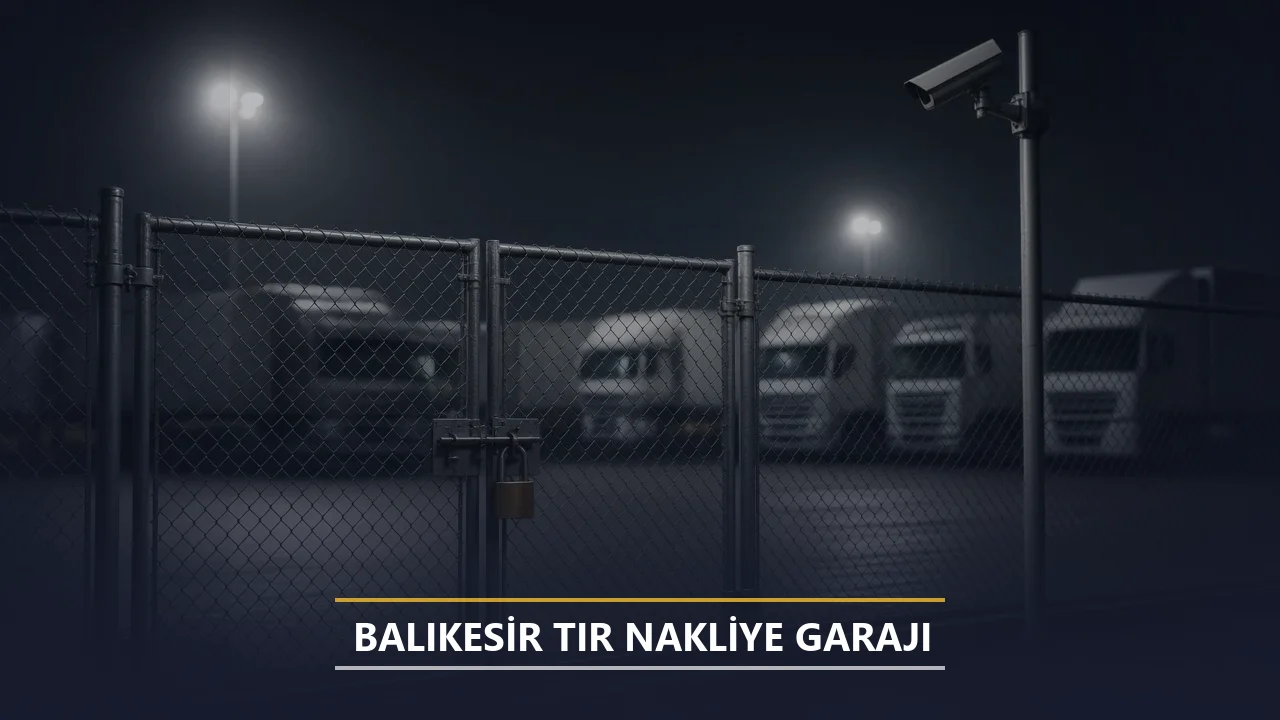 Balıkesir Tır Nakliye Garajı